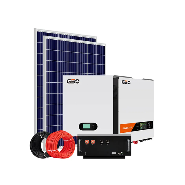 Off Grid 5KW Solar Energy Systems 2KW 3KW Off-grid Solar System With Lithium Battery