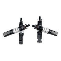30A Solar Panel Connector in-Line Fuse Holder PV Wire Connectors Adaptor 1000V PV Connector