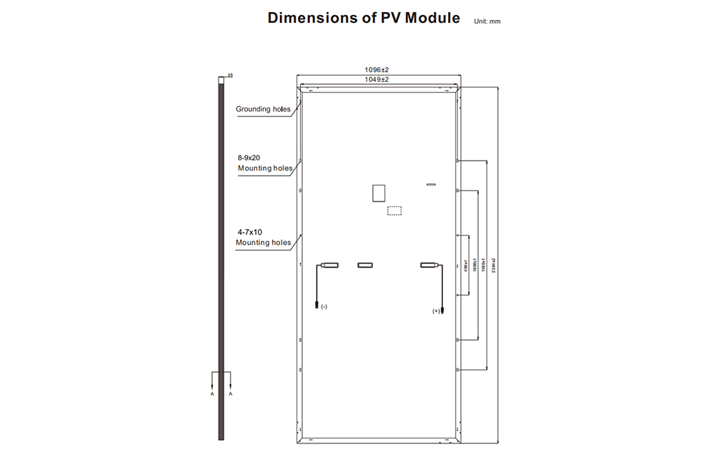 igh Performance Mono Solar Panel 