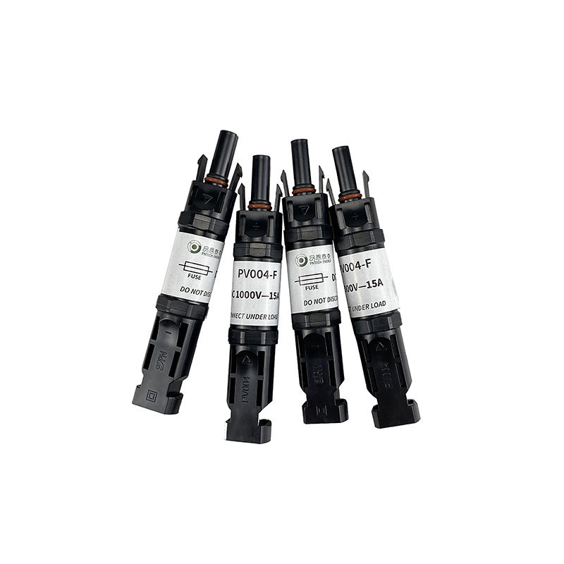 30A Solar Panel Connector in-Line Fuse Holder PV Wire Connectors Adaptor 1000V PV Connector