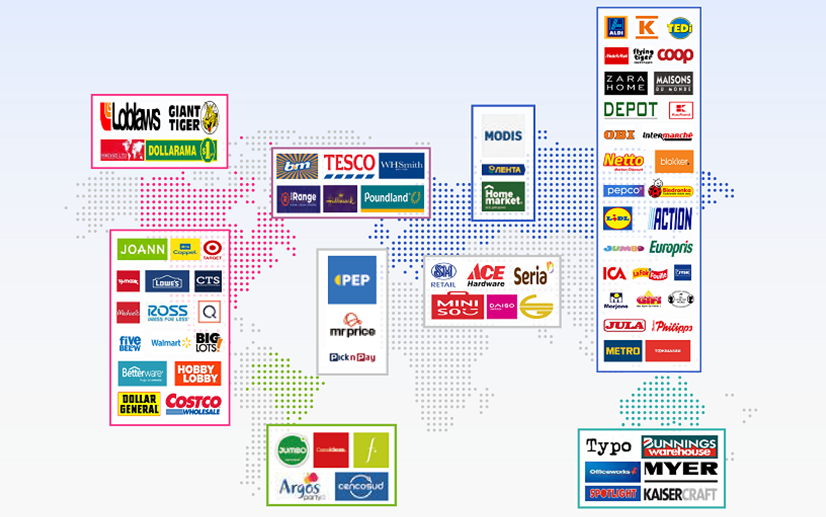 Our customers are all over the world