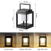 Outdoor Waterproof Portable Convenient Solar Lantern Shape LED Solar Table Lamp for Camping 