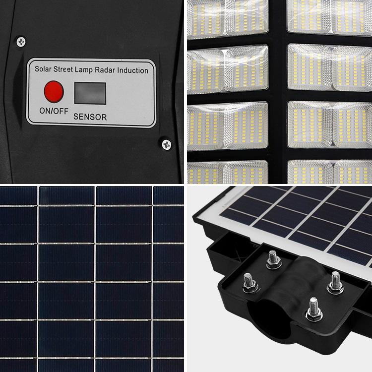 Energy-Saving Environment-friendly Durable Outdoor IP65 180W 240W 300W All-In-One Integrated LED Solar Street Lamp