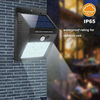 Outdoor Waterproof Solar Powered Wireless Security Lights Solar LED Induction Wall Lamp with 20 LED Solar Lights