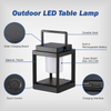Outdoor Waterproof Portable Convenient Solar Lantern Shape LED Solar Table Lamp for Camping 