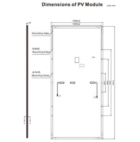 Low Price Monocrystalline Solar Plate 110 Cells 530W PV Solar Panel with 10 Years+ Warranty