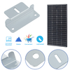 Angle 0 to 90° Adjustable Tilting Mounting Brackets Up to 100 180 200W Single Panel with Foldable Tilt Legs 