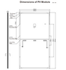 Commercial OEM P-Type Solar Panel 132 Cells 650W PV Solar Plate