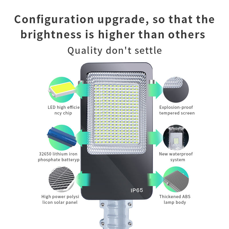 High Power 100W 300W 400W 600W Outdoor Waterproof Street Yard Illuminating Remote Control Solar Panel Solar Lamp 