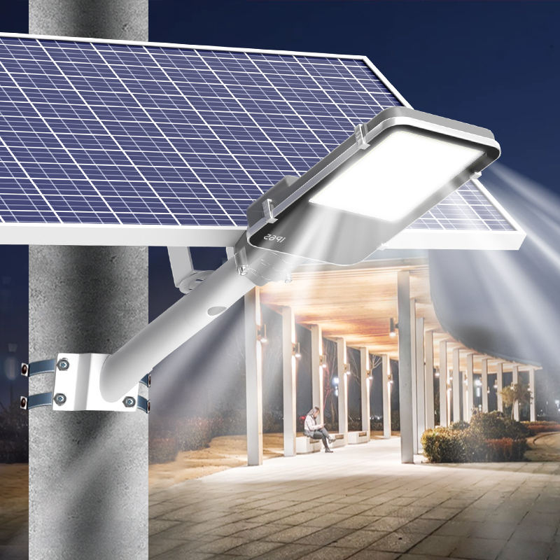High Power 100W 300W 400W 600W Outdoor Waterproof Street Yard Illuminating Remote Control Solar Panel Solar Lamp 