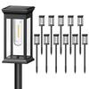 Landscape Outdoor Waterproof Garden Decoration Lawn Pathway IP65 Solar Lamp for Walkway Yard