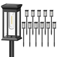 Landscape Outdoor Waterproof Garden Decoration Lawn Pathway IP65 Solar Lamp for Walkway Yard