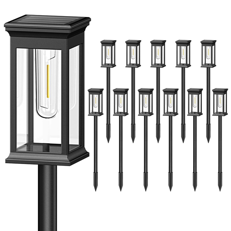 Landscape Outdoor Waterproof Garden Decoration Lawn Pathway IP65 Solar Lamp for Walkway Yard