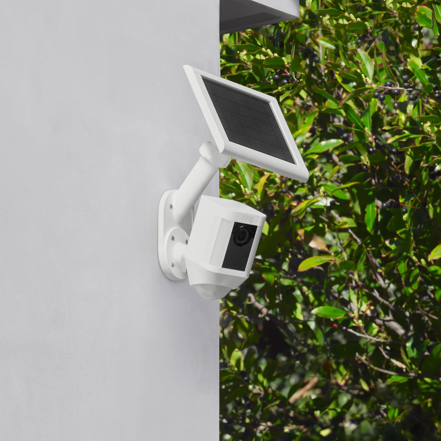 High Quality Convenient Ring Wall Black White Mounting Support for Solar Panels and Cams