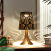 Outdoor Indoor Decorative Solar Garden Lights Hollowed-Out Design Waterproof Solar Table Lamp Desk Lamp