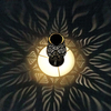 Outdoor Indoor Decorative Solar Garden Lights Hollowed-Out Design Waterproof Solar Table Lamp Desk Lamp