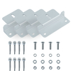 Angle 0 to 90° Adjustable Tilting Mounting Brackets Up to 100 180 200W Single Panel with Foldable Tilt Legs 