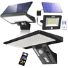 Outdoor Waterproof Foldable Remote Control Brightness Adjustable Solar LED Wall Lamp